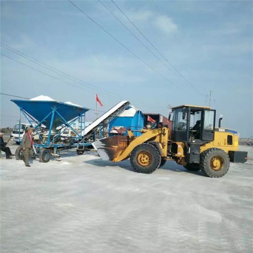 工業(yè)鹽發(fā)貨現(xiàn)場(chǎng)